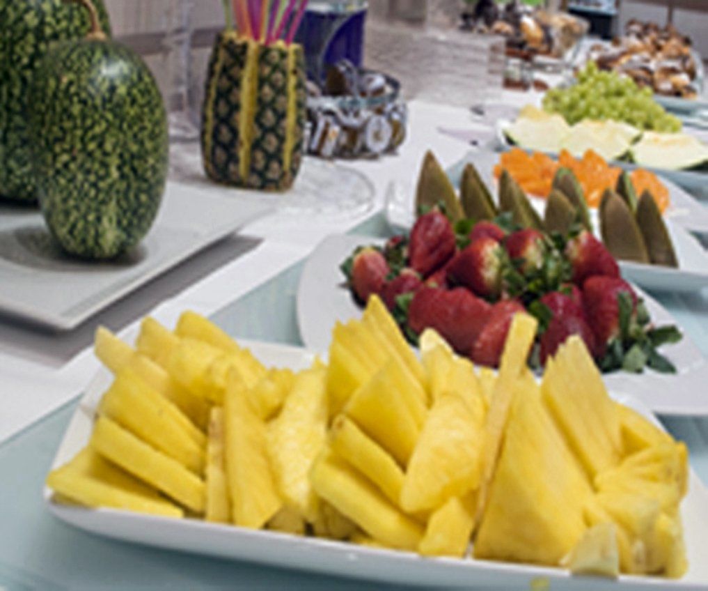 Gran Hotel Lakua Vitoria-Gasteiz Eksteriør bilde Pineapple